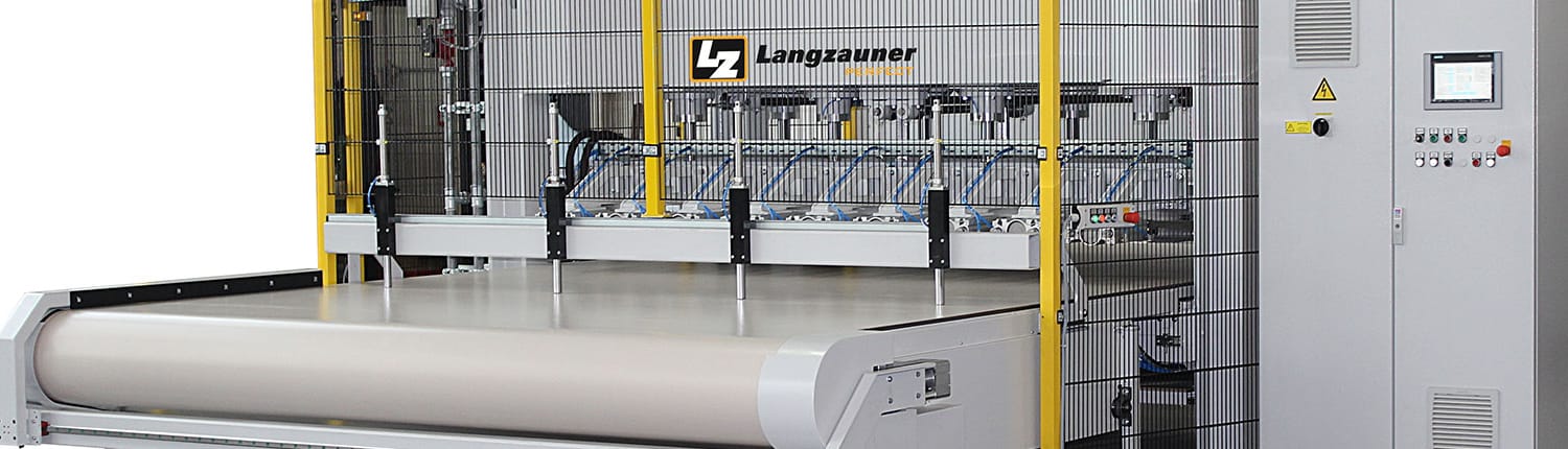 Langzauner hydraulická priechodná lis